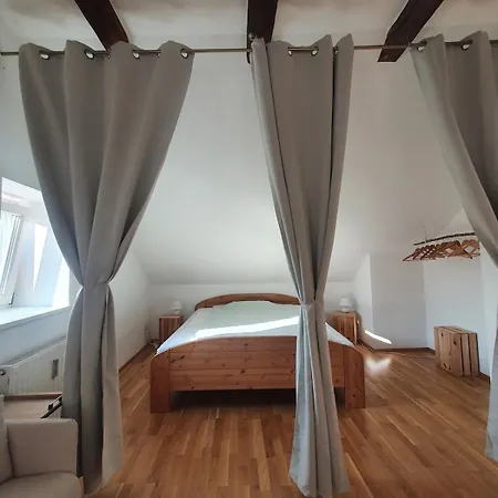 דירה Altbau Dachgeschosswohnung Mitten In גראץ